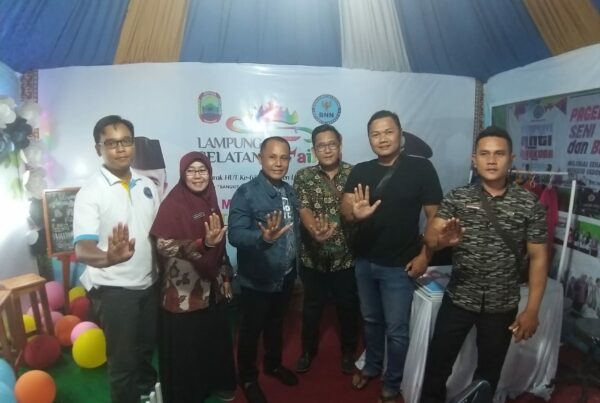 Plt.Bupati Lampung Selatan Kunjungi Stand BNN Kab.Lamsel
