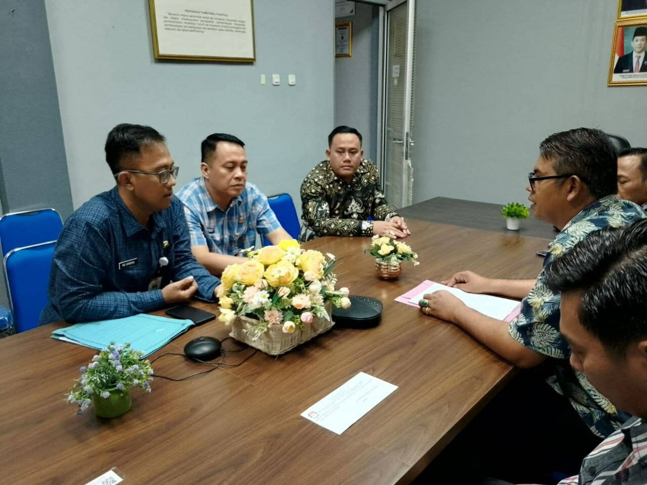 Kunjungan Kerja Ketua KPU Kabupaten Pesawaran, M. Wasito, ke BNNK Lampung Selatan dalam Rangka Koordinasi P4GN Menyambut Pilkada Serentak Kunjungan Kerja Ketua KPU Kabupaten Pesawaran, M. Wasito, ke BNNK Lampung Selatan dalam Rangka Koordinasi P4GN Menyambut Pilkada Serentak